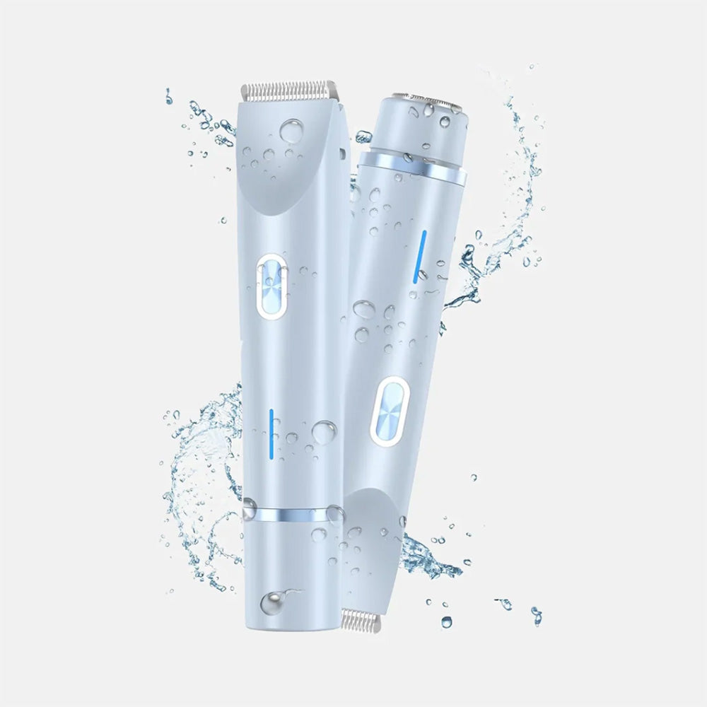 Avapalo® ✨2-in-1 Painless Bikini Hair Trimmer for Face & Body