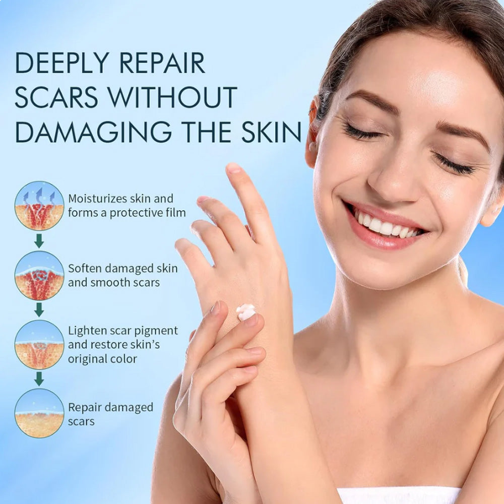 🆙Avapalo® Advanced Silicone Scar Gel – Professional Scar Removal Cream for Surgical Scars, Keloids, Stretch Marks, C-Section & Old or New Scars Repair Treatment