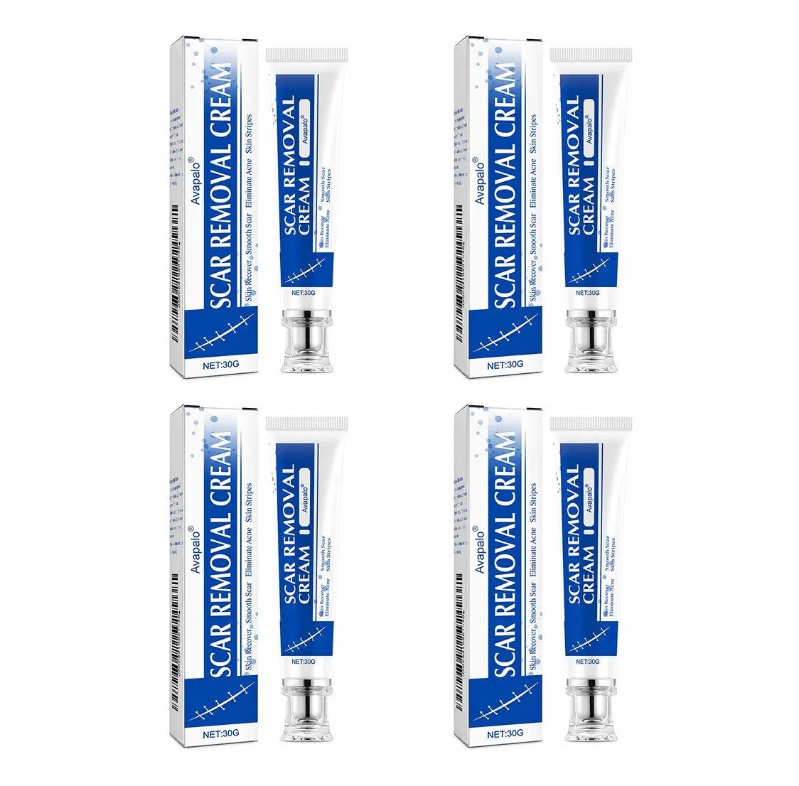 🌸Avapalo® Advanced Silicone Scar Gel – Professional Scar Repair Gel for Surgical Scars, Keloids, Stretch Marks, C-Section & Old or New Scars Treatment