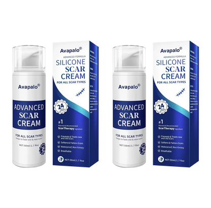🌸Avapalo® Advanced Silicone Scar Gel – Professional Scar Removal Cream for Surgical Scars, Keloids, Stretch Marks, C-Section & Old or New Scars Repair Treatment (Copy)