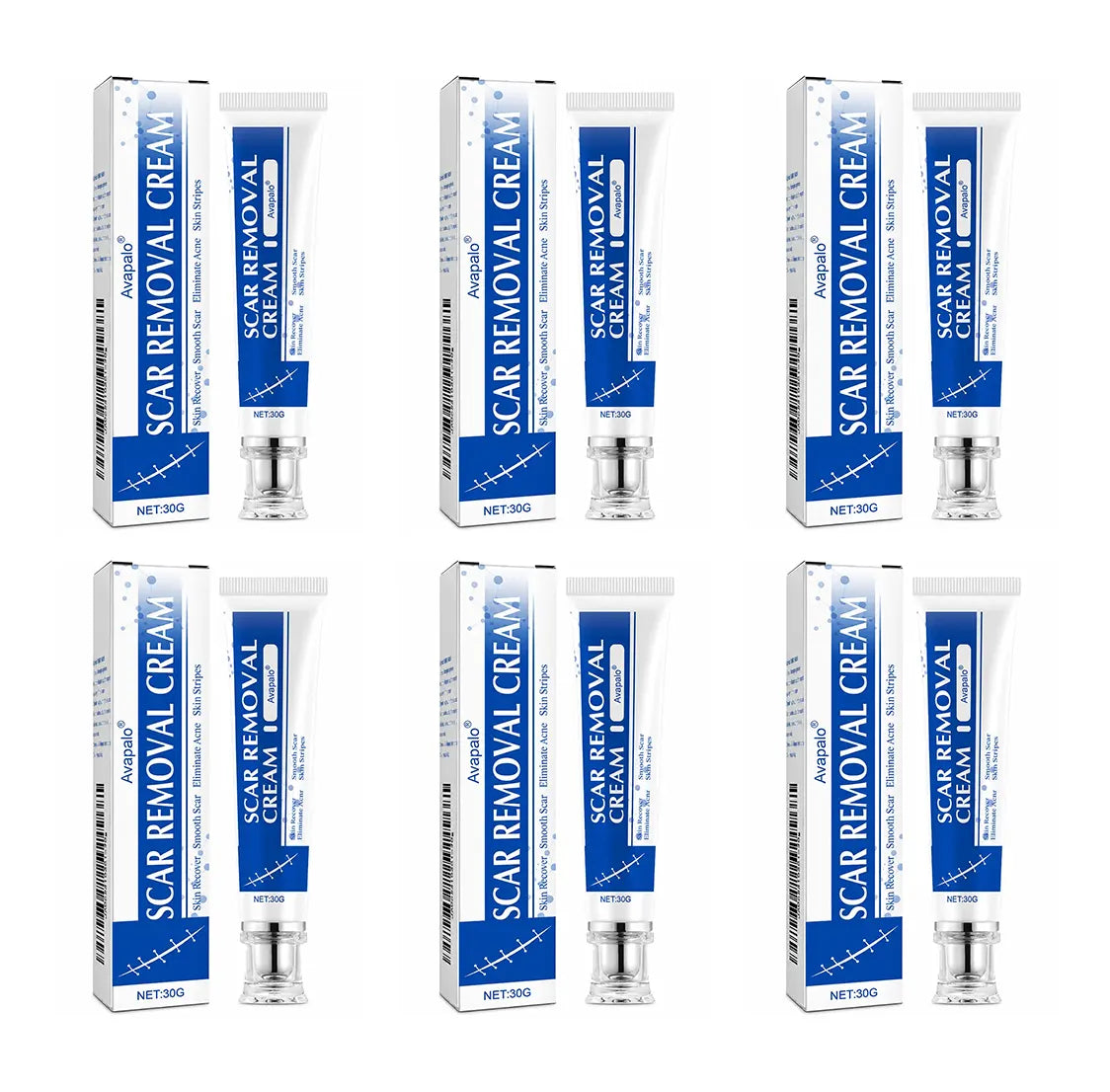 🌸Avapalo® Advanced Silicone Scar Gel – Professional Scar Repair Gel for Surgical Scars, Keloids, Stretch Marks, C-Section & Old or New Scars Treatment
