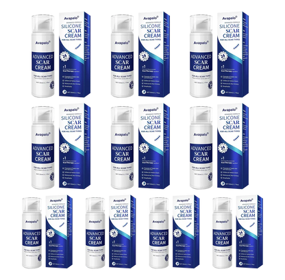 🌸Avapalo® Advanced Silicone Scar Gel – Professional Scar Removal Cream for Surgical Scars, Keloids, Stretch Marks, C-Section & Old or New Scars Repair Treatment (Copy)