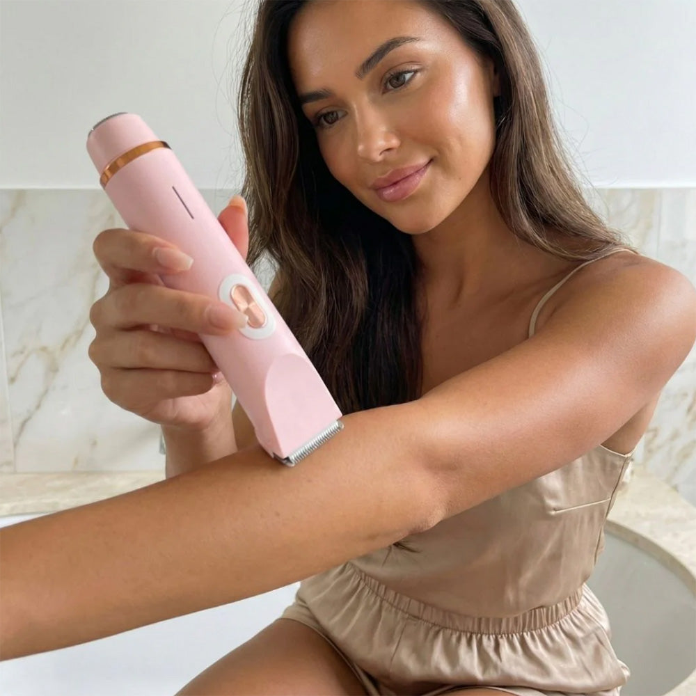 Avapalo® ✨2-in-1 Painless Bikini Hair Trimmer for Face & Body