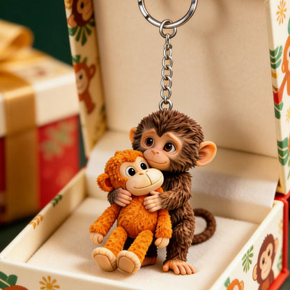 Avapalo® Hug Orangutan Mama Monkey Keychain