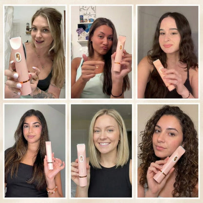 Avapalo® ✨2-in-1 Painless Bikini Hair Trimmer for Face & Body