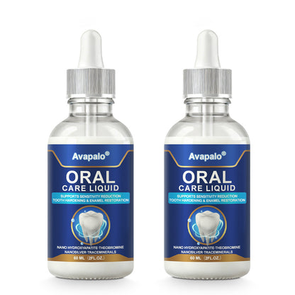 Avapalo® Oral Care Liquid– Effectively treats enamel damage, gum inflammation, toothaches, sensitive teeth, gum bleeding, periodontitis, cavities, mouth ulcers, and bad breath.