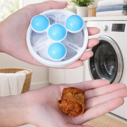 ✨ 50% OFF! Washing Machine Hair Remover Bag – reusable, floating, lint-catching 🧺🐾
