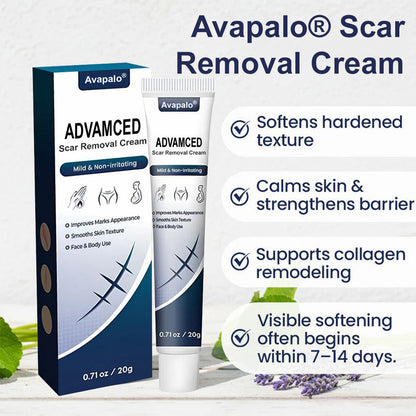 Avapalo® Advanced Scar Removal Cream — Say Goodbye to Stubborn Scars & Uneven Texture in 4 Weeks