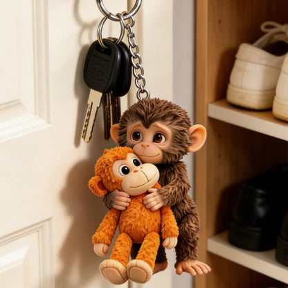 Avapalo® Hug Orangutan Mama Monkey Keychain