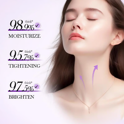 Avapalo® Roller Massage Neck Cream 🧴 Collagen & Hyaluronic Acid | Firms Neck, Reduces Wrinkles & Double Chin