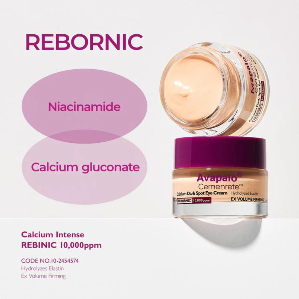 Avapalo®  Cemenrete Calcium Dark Spot Eye Cream
