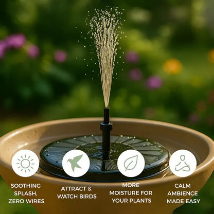 Avapalo® Solar Water Fountain Pump (6.3 in / 16 cm)