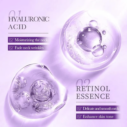 Avapalo® Roller Massage Neck Cream 🧴 Collagen & Hyaluronic Acid | Firms Neck, Reduces Wrinkles & Double Chin
