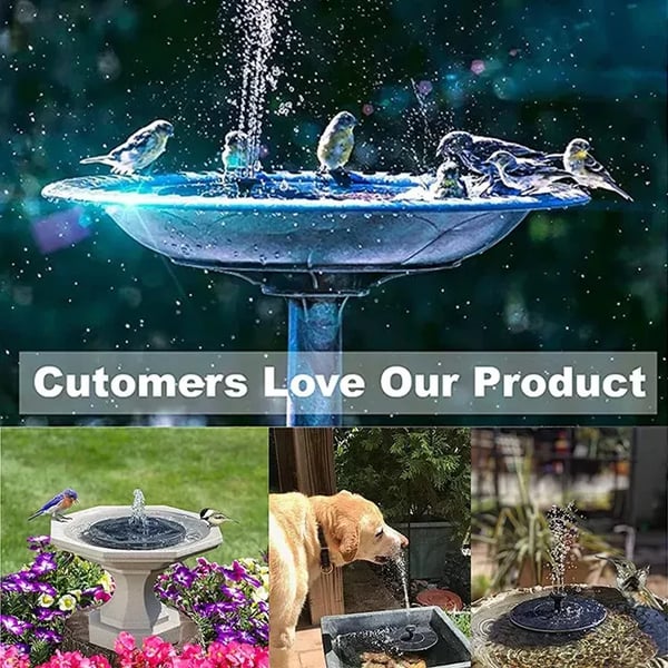 Avapalo® Solar Water Fountain Pump (6.3 in / 16 cm)
