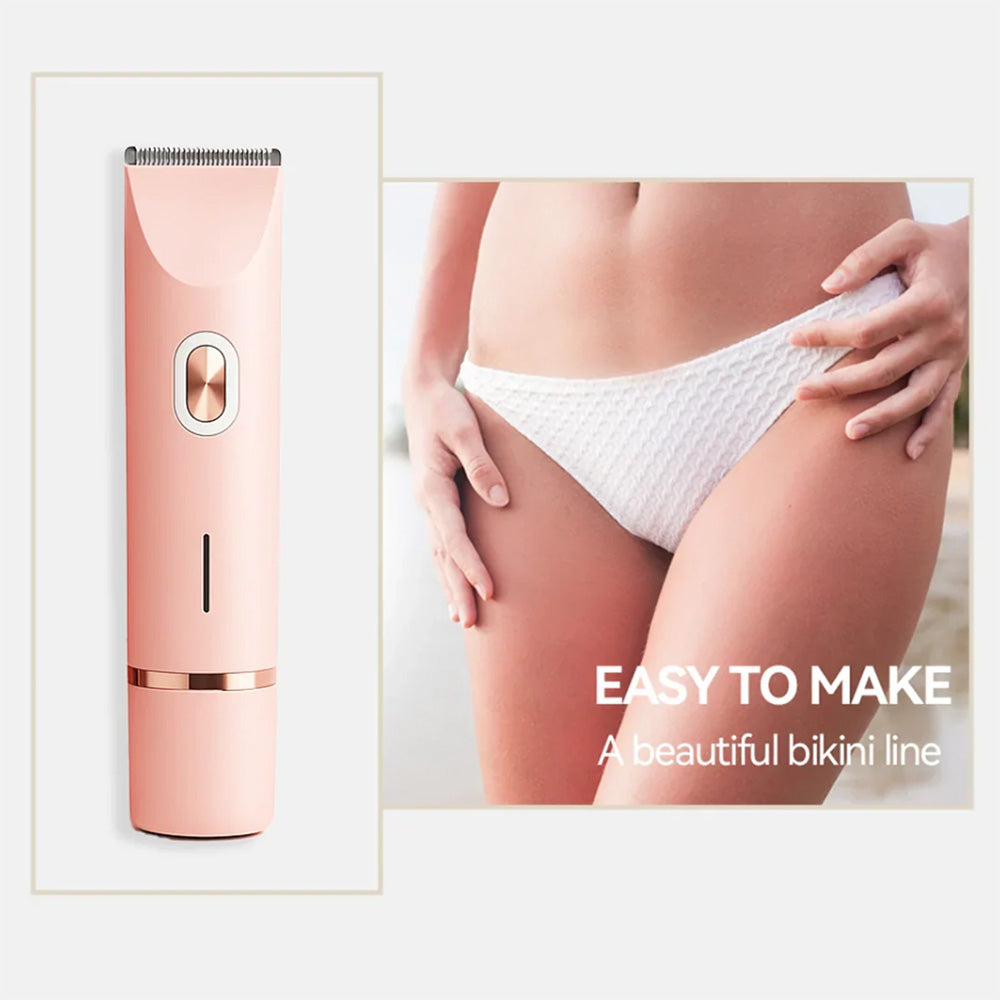Avapalo® ✨2-in-1 Painless Bikini Hair Trimmer for Face & Body