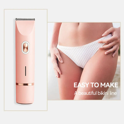 Avapalo® ✨2-in-1 Painless Bikini Hair Trimmer for Face & Body