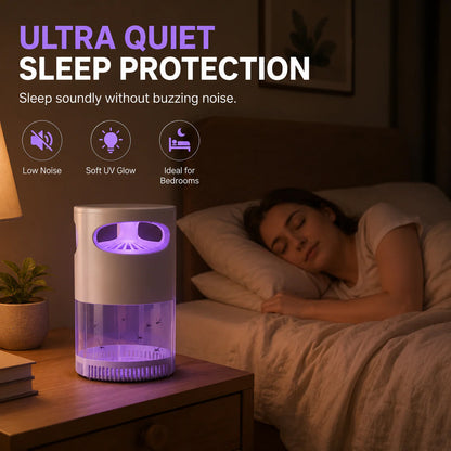 🦟 50% OFF! UV Mosquito Killer Lamp – quiet, USB, chemical🔇🌙