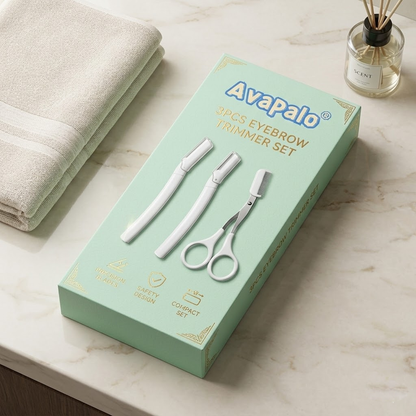 Avapalo® 3PCS Eyebrow Trimmer Set