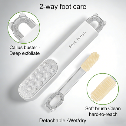 Avapalo® 2-in-1 Stainless Steel Foot File & Callus Remover