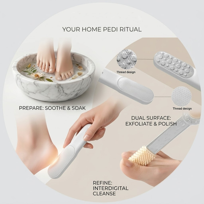 Avapalo® 2-in-1 Stainless Steel Foot File & Callus Remover