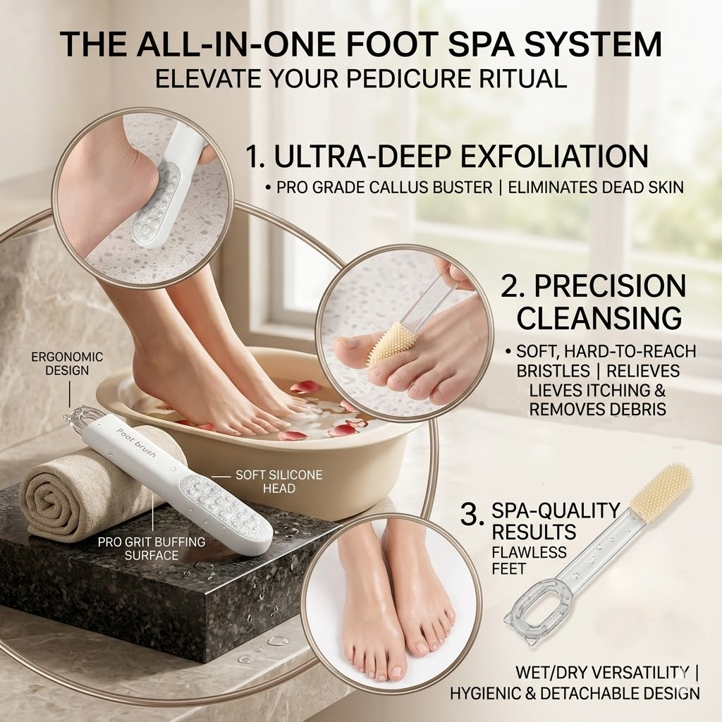 Avapalo® 2-in-1 Stainless Steel Foot File & Callus Remover