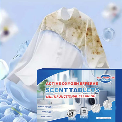 🆙✨ Magic Active Oxygen Cleaning Tablets – The All-in-One Fizzing Cleaner for Laundry, Kitchen & Bathroom